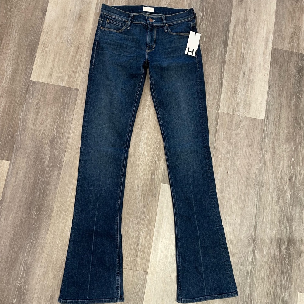 MOTHER Low Rise Flare Denim